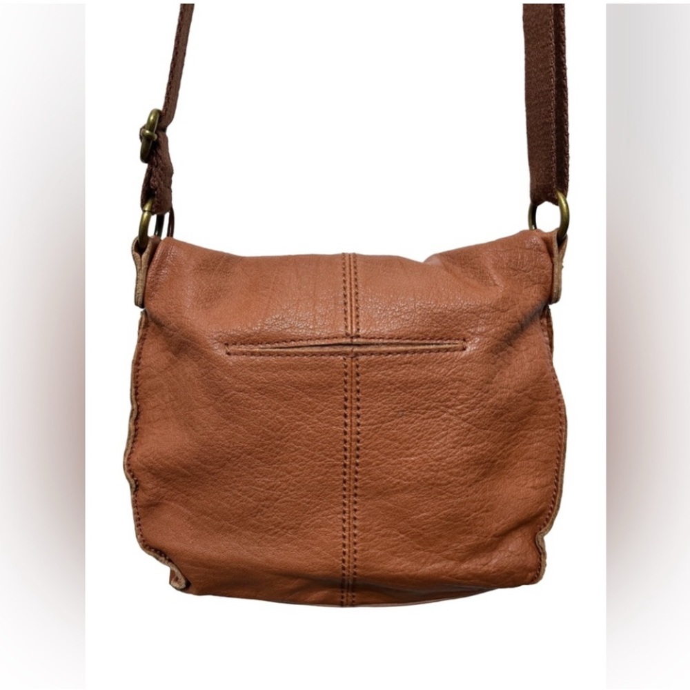 The Sak! Stylish Brown Leather Crossbody Bag-EUC - Picture 4 of 10